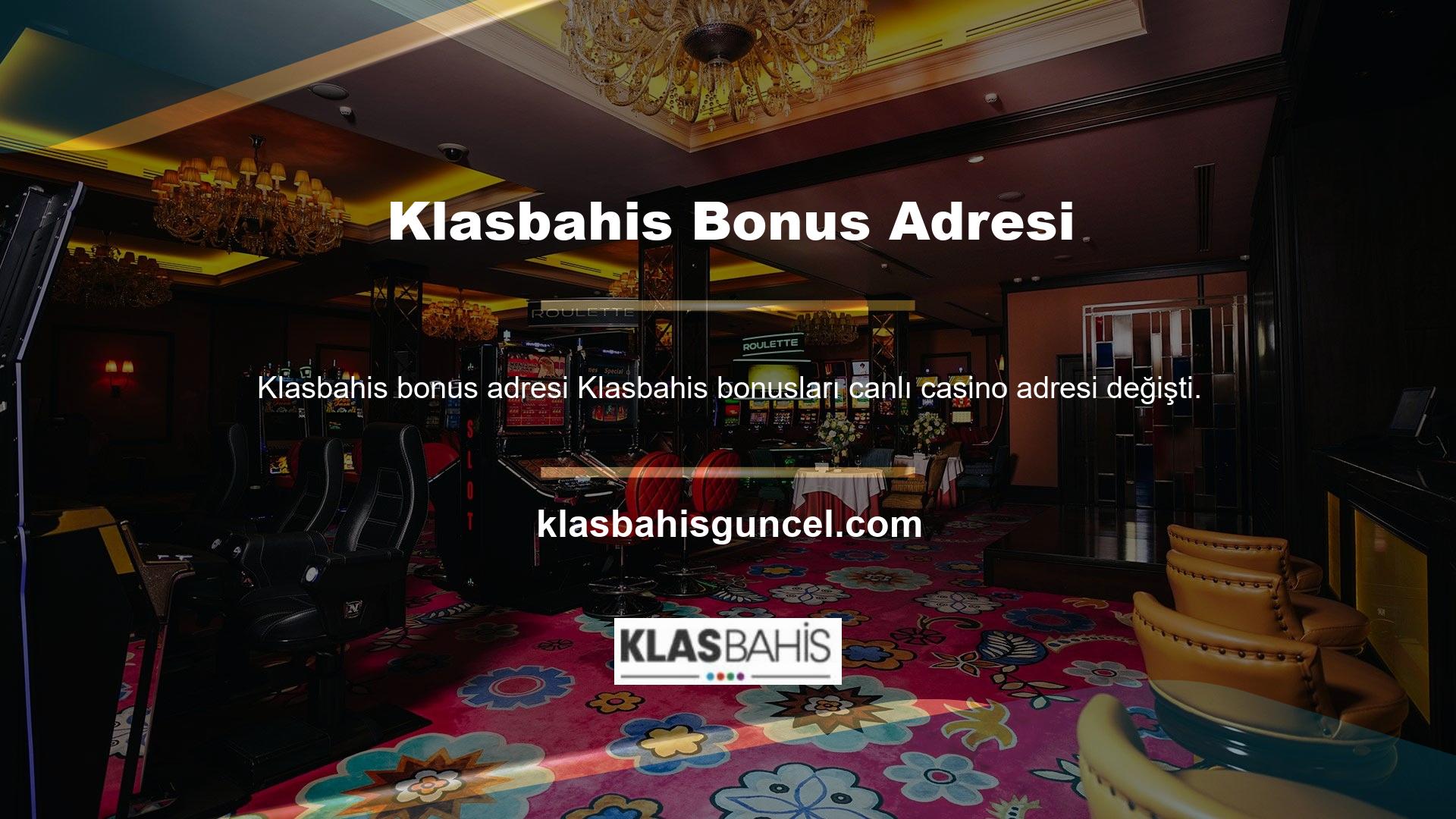 Eski giriş adresinizdeki bonuslar veya bahisler yeni adresinizle değişmez